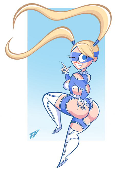 Raindow Mika(Street Fighter).Mika is my favorite Street Fighter character after Cammy and Chun Li.