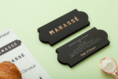 Branding for  a bakery in Mexico offering traditional French goods, designed by local firm Menta