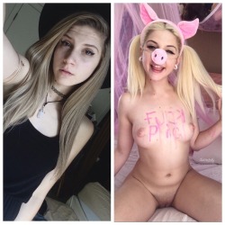 dumdolly:plain jane to Bimbo Bambi🐷💖