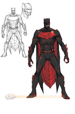 dcuniversepresents:  Justice league 3000 batman. Design by Howard Porter