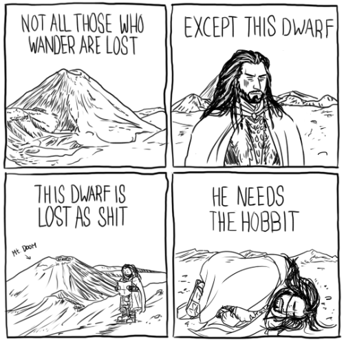radioproxy:I fell for it. You guys convinced me. A parody of this comic. Thorin would honestly be th