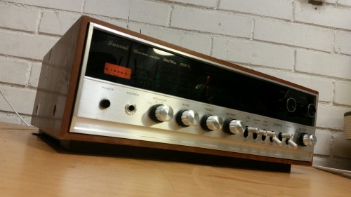 Sansui 1000X Solid State AM/FM Stereo Tuner Amplifier, 1970