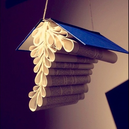 instagram:  Transforming Old Books into New Art  For more lovely literary art, explore the #bookart and #booksculpture hashtags on Instagram.  Marlene Marques (@a_novel_idea21) spends up to four hours a day folding up and tearing through pages of old