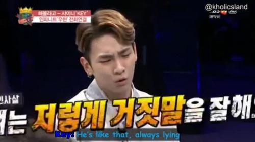 bestspirit:  when key can’t take woohyun’s greasiness anymore 