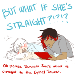 chezforshire:  Weiss and Blake being lil’