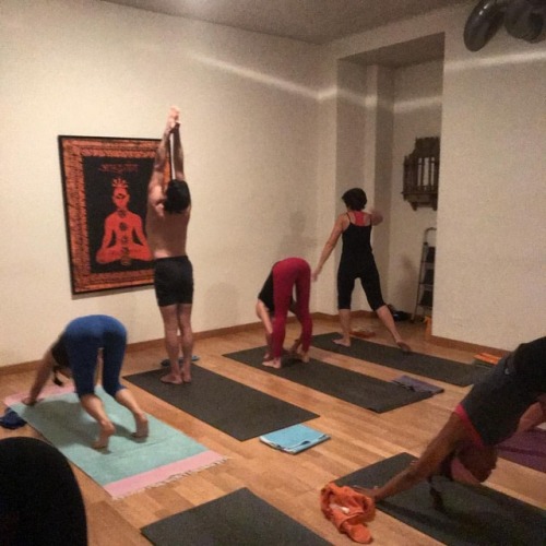 Saturday 5.45am #linomiele Astanga yoga workshop ‍♀️ (presso Scuola di Ashtanga Yoga)