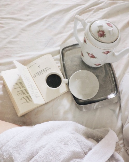 The first sip of coffee