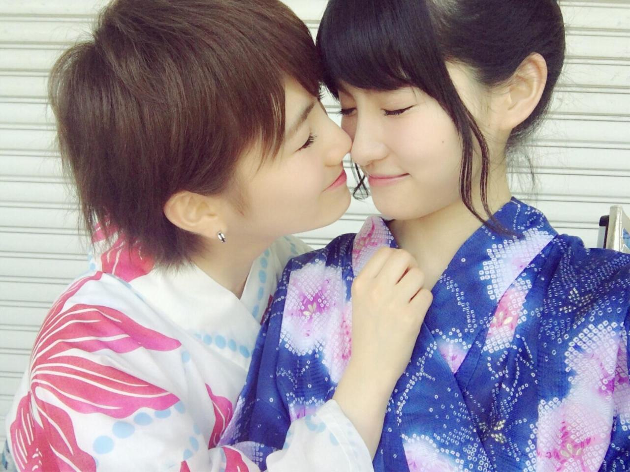 girls48:  [755] NaaMegu Talk 2016.06.10N: NaaMegu in YukataF: It was so fun~! It