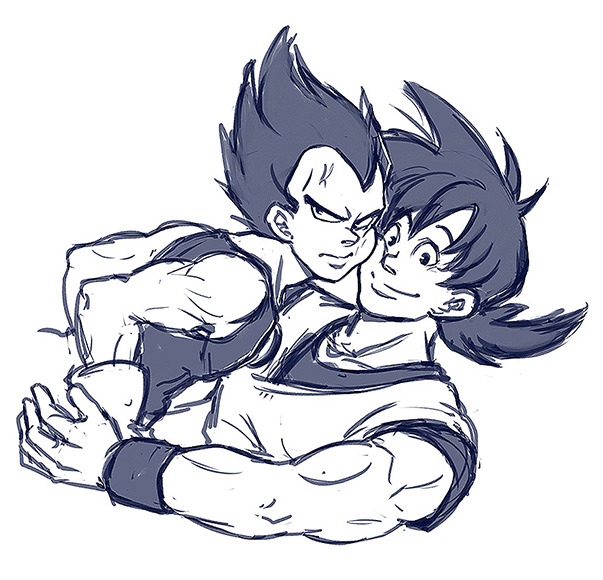 mosheneira:  Dragon Ball Z - LOG 1 | フダシック [pixiv] http://www.pixiv.net/member_illust.php?mode=medium&amp;illust_id=43777796