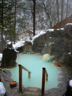 myminditwanders:  Hot Springs, Shirahone,