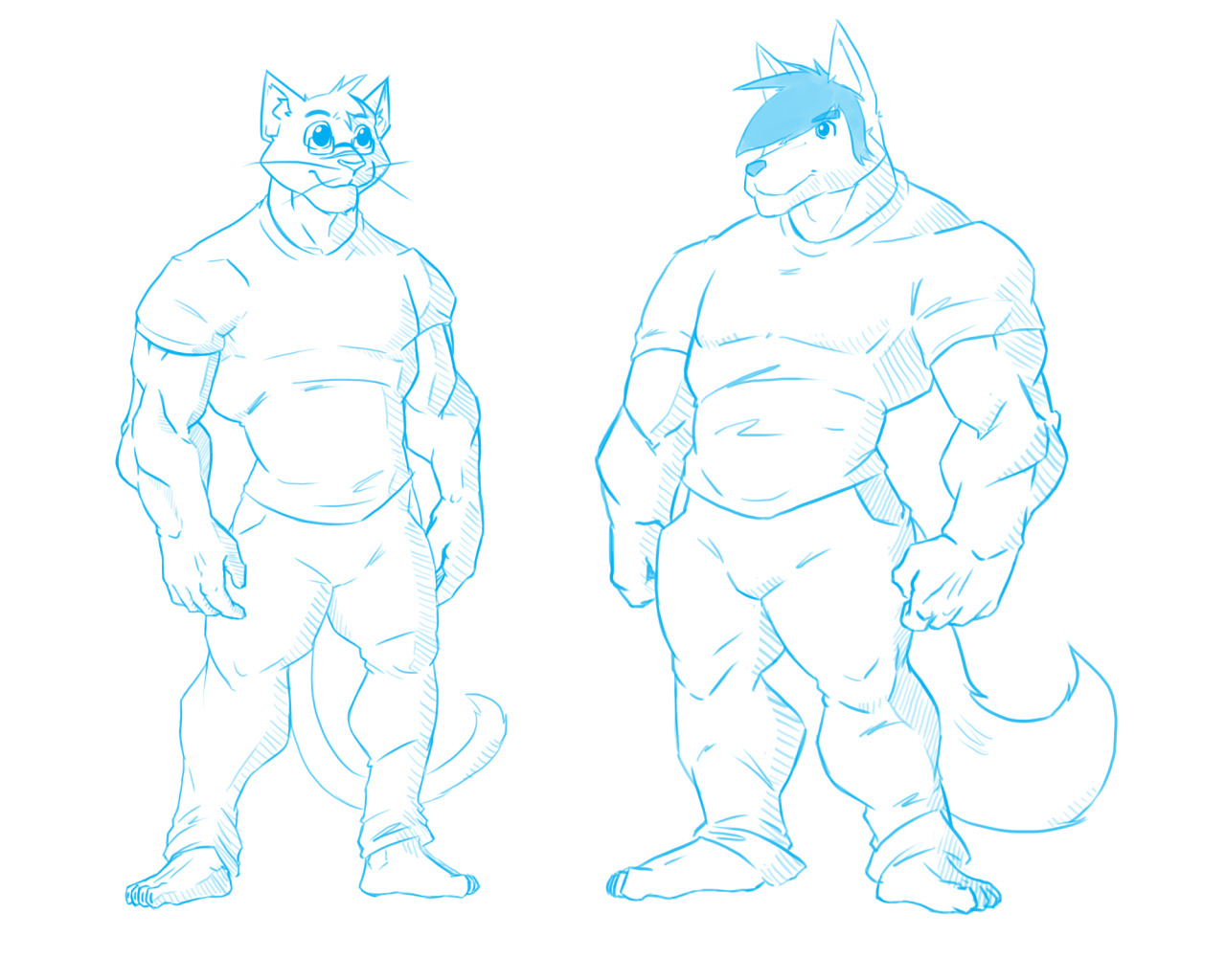 novrawr:  Growth sequence commission that includes myself :D