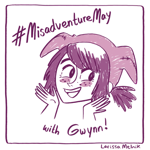 I joined #MisadventureMay on Instagram and I’ve been doing a series of comics (slowly) based on the 