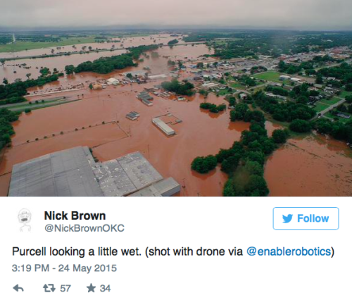 micdotcom:Heartbreaking photos and videos show the historic floods in Texas and Oklahoma Three peopl