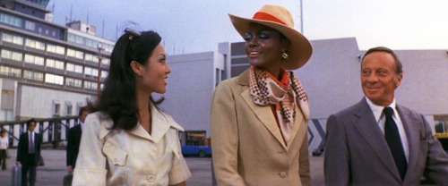 mabellonghetti: Tamara Dobson and Ni Tien in Cleopatra Jones and the Casino of Gold (Charles Ba