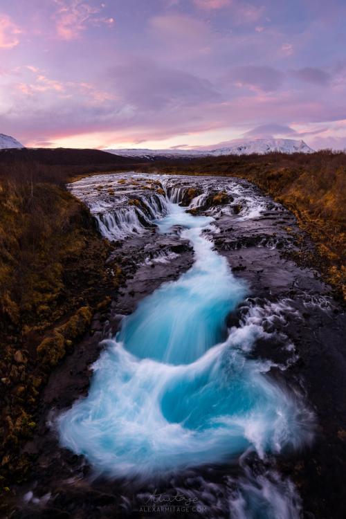 oneshotolive:  A Waterfall You Cross On Your Way to Rivendell, Iceland [OC][1667x2500] 📷: armitage2112 