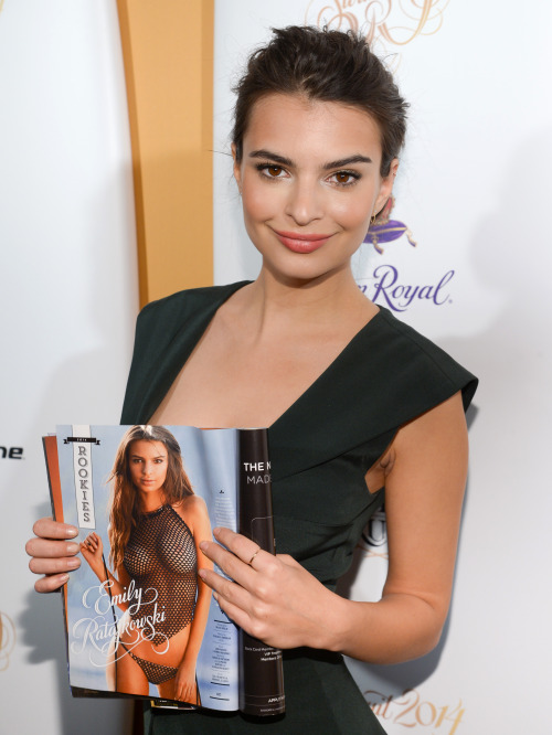 everythingemilyratajkowski: Emily Ratajkowski attends Sports Illustrated Swimsuit 50th Anniversary P