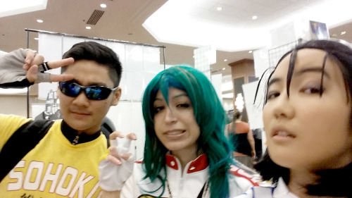 yowapeda shenanigans at afest~Toudou: rubybagaKinjou: fudgelumpMaki-chan: thefourthimpactOnoda: liss