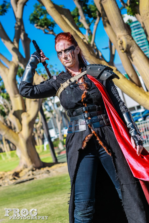 Lexa (The 100) | San Diego Comic Con 2015Here’s some pics of my Lexa costume from The 100 Meet