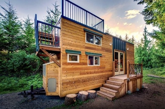 prefabnsmallhomes:  Tiny homes by Back Country Tiny Homes  Wow, gorgeous tiny home 