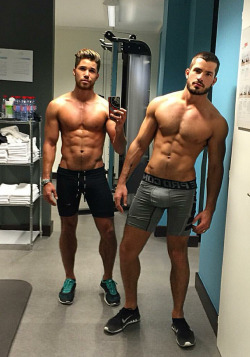 Guys in Sports Gear