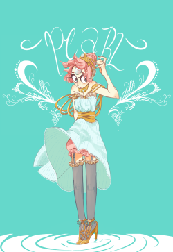 ribbonsandskirts:  i like pearl and also