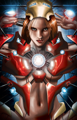 imthenic:  Pepper Potts by JonHughes  