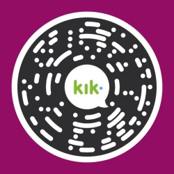 Scan my #kikcode to chat with me. My username is &lsquo;elloco1324&rsquo; http://kik.me/elloco1324 #kik #kikme