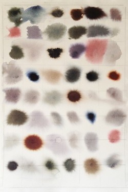 buysomedamnart:  Sparse, experimental watercolors