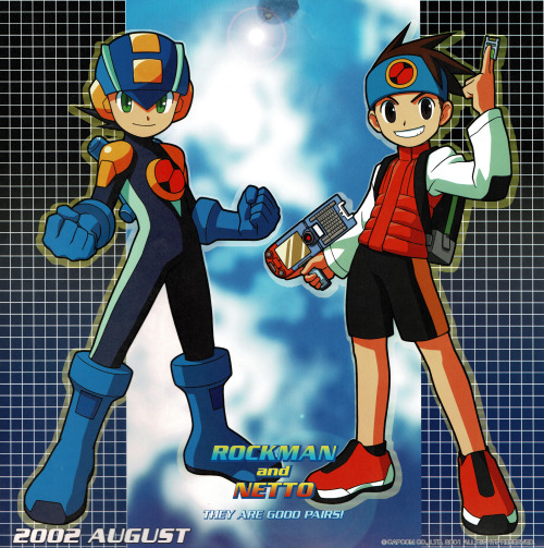 thevideogameartarchive:

August‘Mega Man Battle Network’2002 Calendar #megaman#megaman battlenetwork#capcom #megaman.exe #lan hikari#hikari netto#thevideogameartarchive
