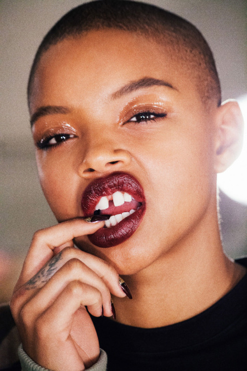 midnight-charm: Slick Woods at Marc Jacobs Fall / Winter 2017 Photography by Christine Hahn