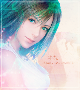our-final-heaven:Video Game Challenge: Favorite Female Characters: Yuna [2/7] “Daughter of High Summ