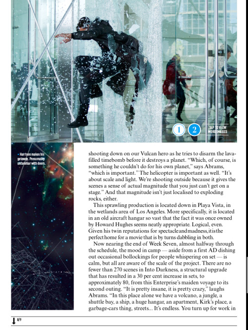 wannop-tietjens:  Star Trek Into Darkness feature from Empire Magazine (Feb 2013 iPad edition).  [I know you will buy the print copy because WHY WOULDN’T YOU but I figured people might want to see what awaits them.] 