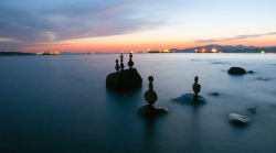 ohmyvancouver:  Rock Balancing long exposure