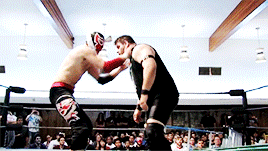 phantomshaman:  mithen-gifs-wrestling:  “When you’re taking spots that are obviously