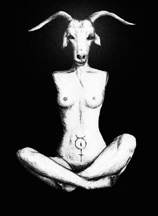 lagnaetti: Armless Baphomet edited by MercuriusSublimatus on @DeviantArt 