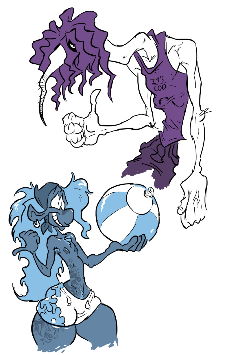 Tonight’s doodles