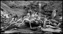 cyprine1:  Untitled Nude, 2015 by DaveR99Here’s a photo that I made on August 19, 2015, with nine models who  joined me in Woodstock, New York, to help me to celebrate the 20th  anniversary of my first art nude photographs.  The models are (in no 