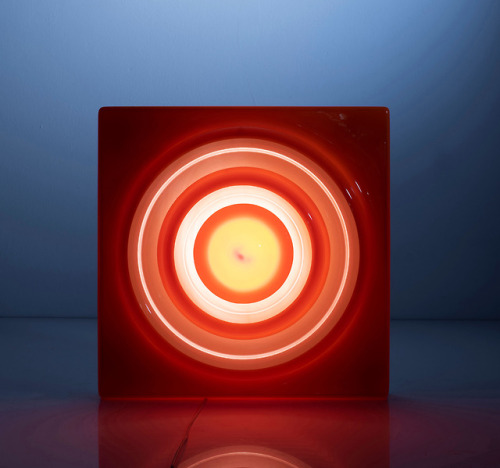 Verner Panton, 'Ring-Leuchte – wall lamp for ‘Visiona 2’, 1969. Plastic. Made by Louis P