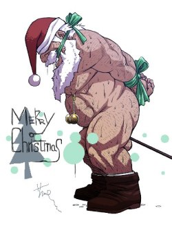 takeru-amati:  wedgekun:  a very special nsfw christmas from Go Fujimoto   Merry Christmas! 