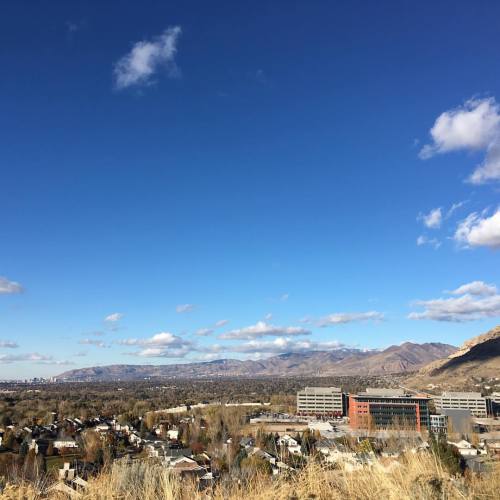 Mister blue sky (at Rocky Mountains - Wasatch Range)