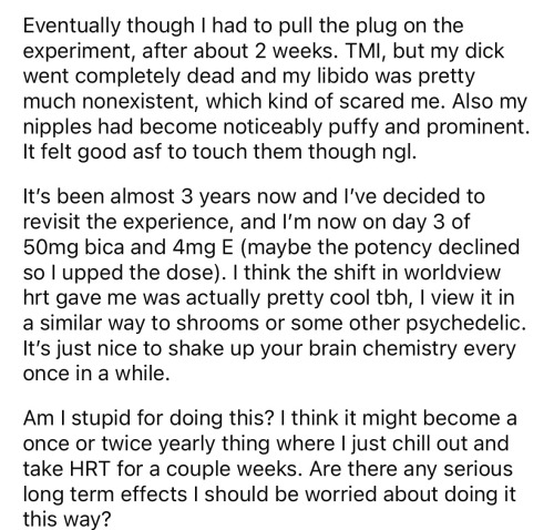 Im Actually Obsessed With This Person. More Cis (or Cis, If They End Up Identifying Differently) People