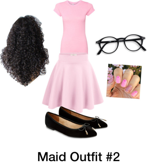 Maid Outfit #2 The Baker And The Beast By Kirashanta Featuring Flat Shoes