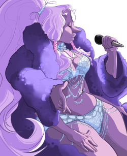 mickleback:  A few months ago someone said they wanted to see opal drawn in this outfit (I changed it up obviously but yeAH) And I was like… nice, now let her sing  