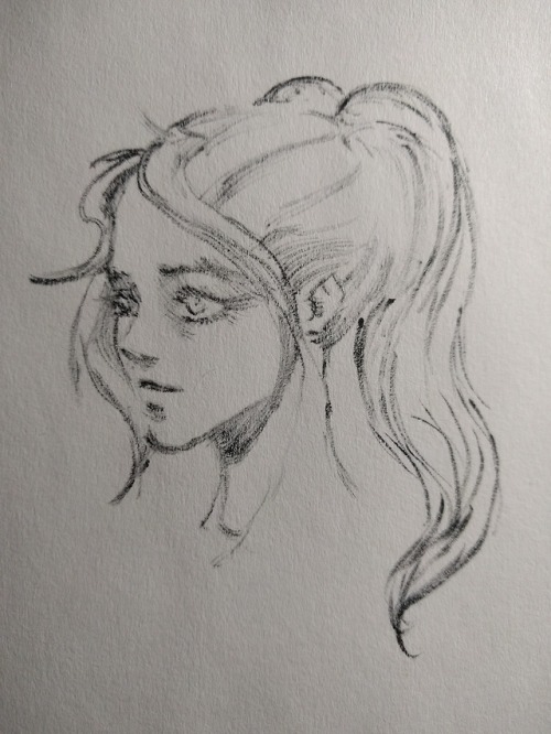 Here&rsquo;s another oneMade with a brush pen on sketch paper.