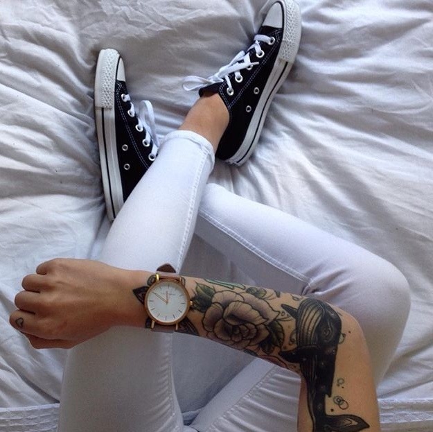 Black Converse: Photo