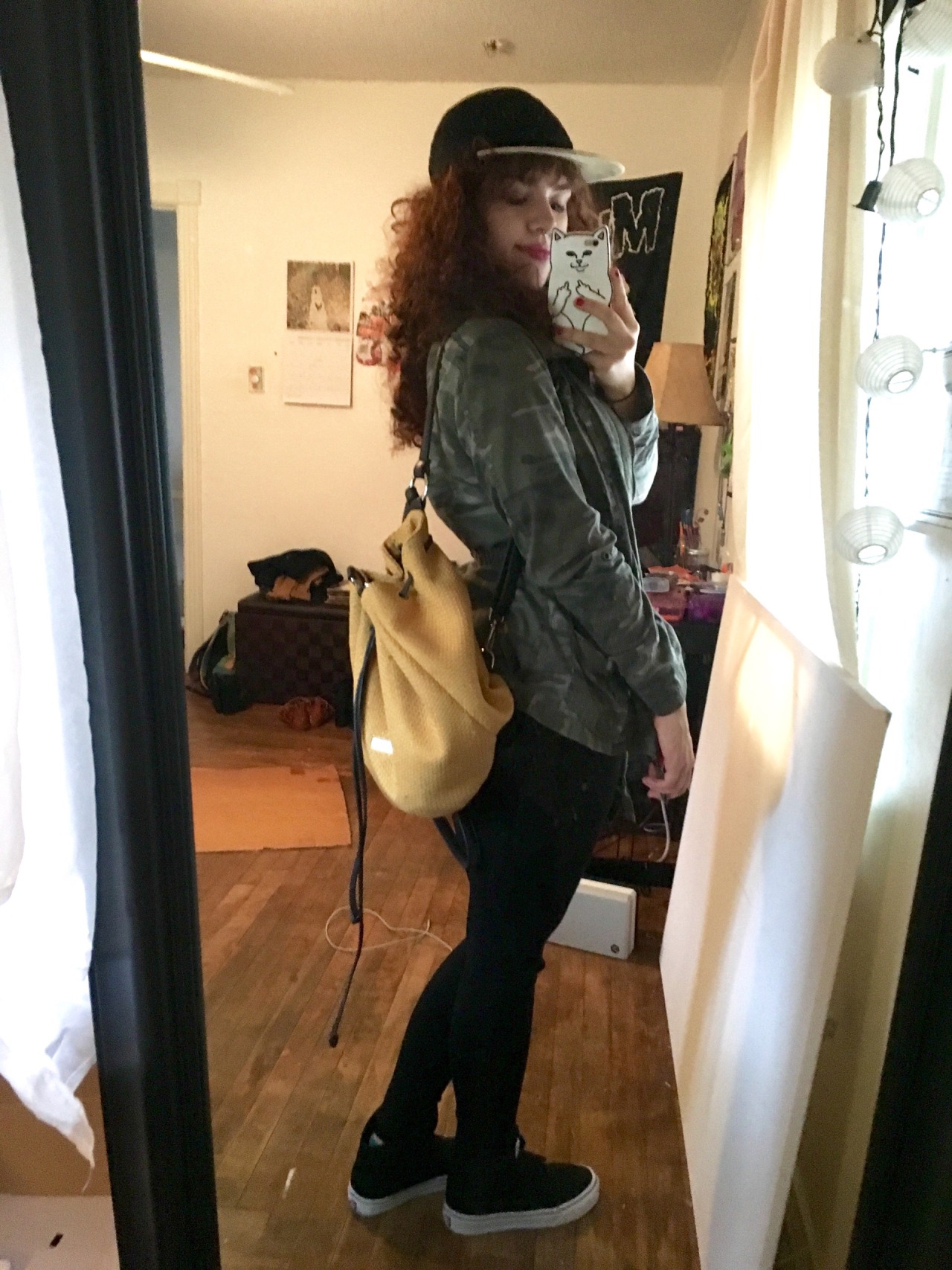 today was kinda lame but my outfit made it better✨