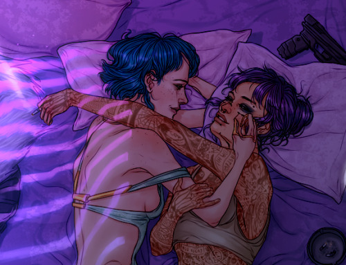 minthara: evelyn & vanessa by @melhawke thank you so much, it came out so beautiful 