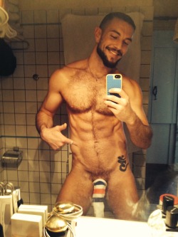 triple-triangles:  @johan_akan Cockinasock BallsCancerawareness  Such a handsome, hairy, sexy man.  He can wear one of my socks anytime - I&rsquo;ll even help him put it on - WOOF