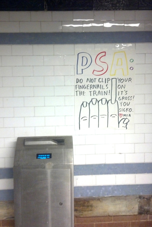 jenbee: PSA: Do Not Clip Your Fingernails on the Train! That Jason @Polan, I love him immeasurably.&