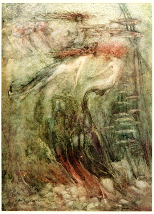 Arthur Rackham (1867-1939), &lsquo;The Mermaids&rsquo; &ldquo;Imagina&rdquo; by Julia Ellsworth Ford